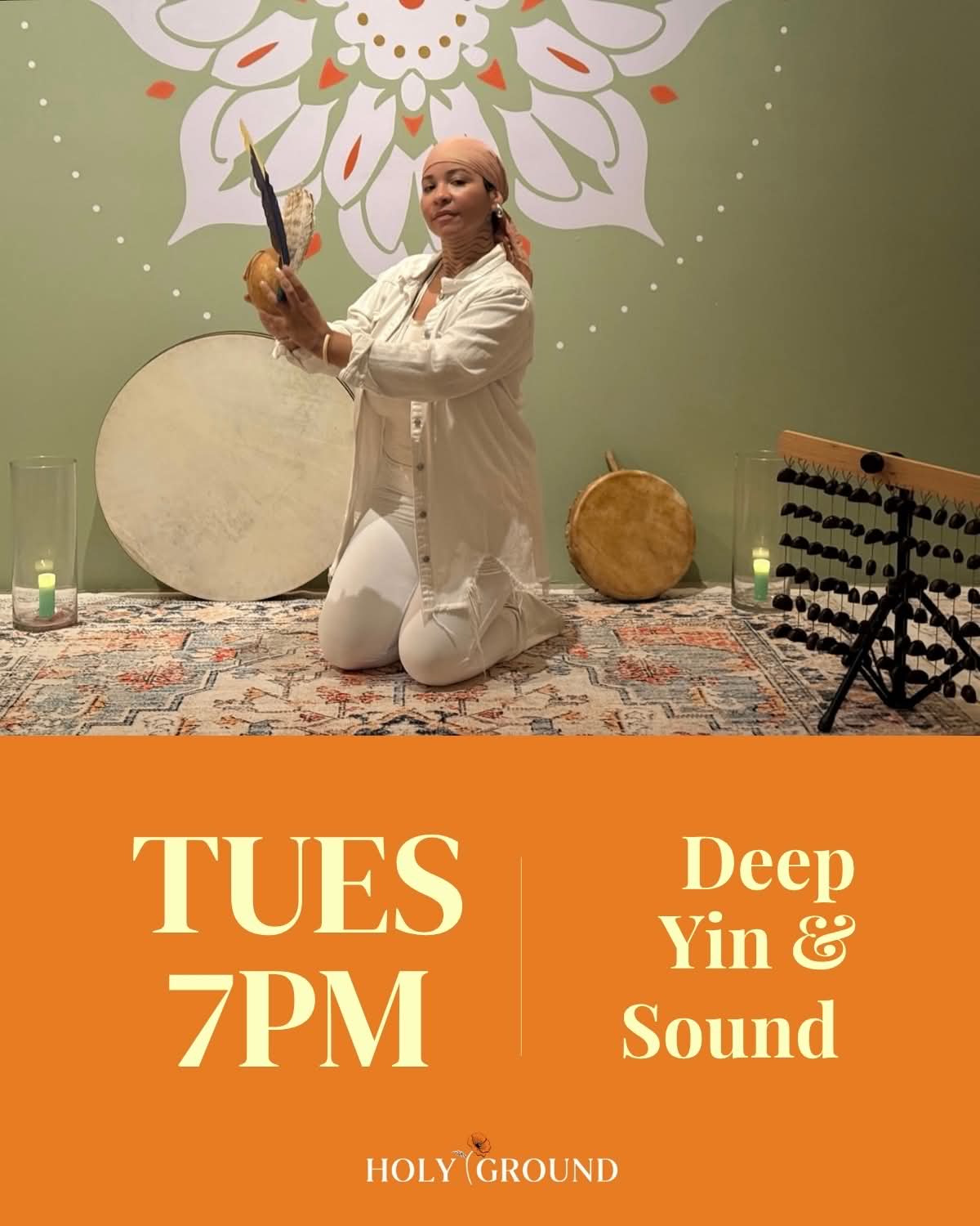 First Tuesdays at 7pm: Deep Yin with AnAkA