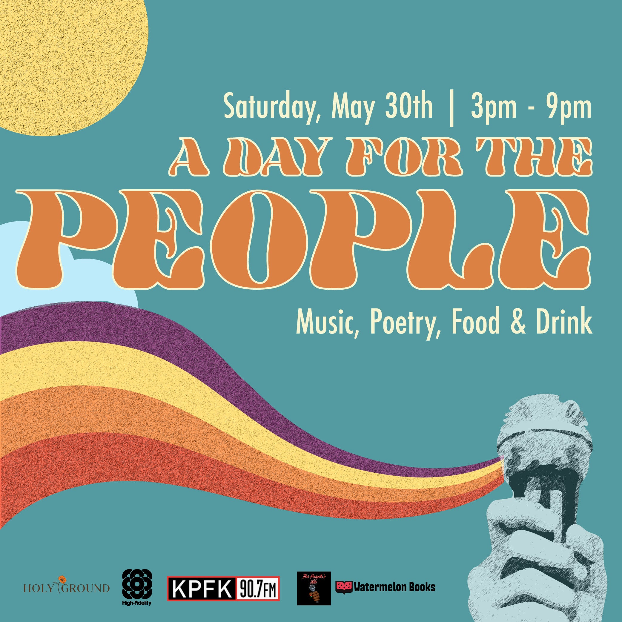 Saturday, May 30th at 3pm: A Day for the People
