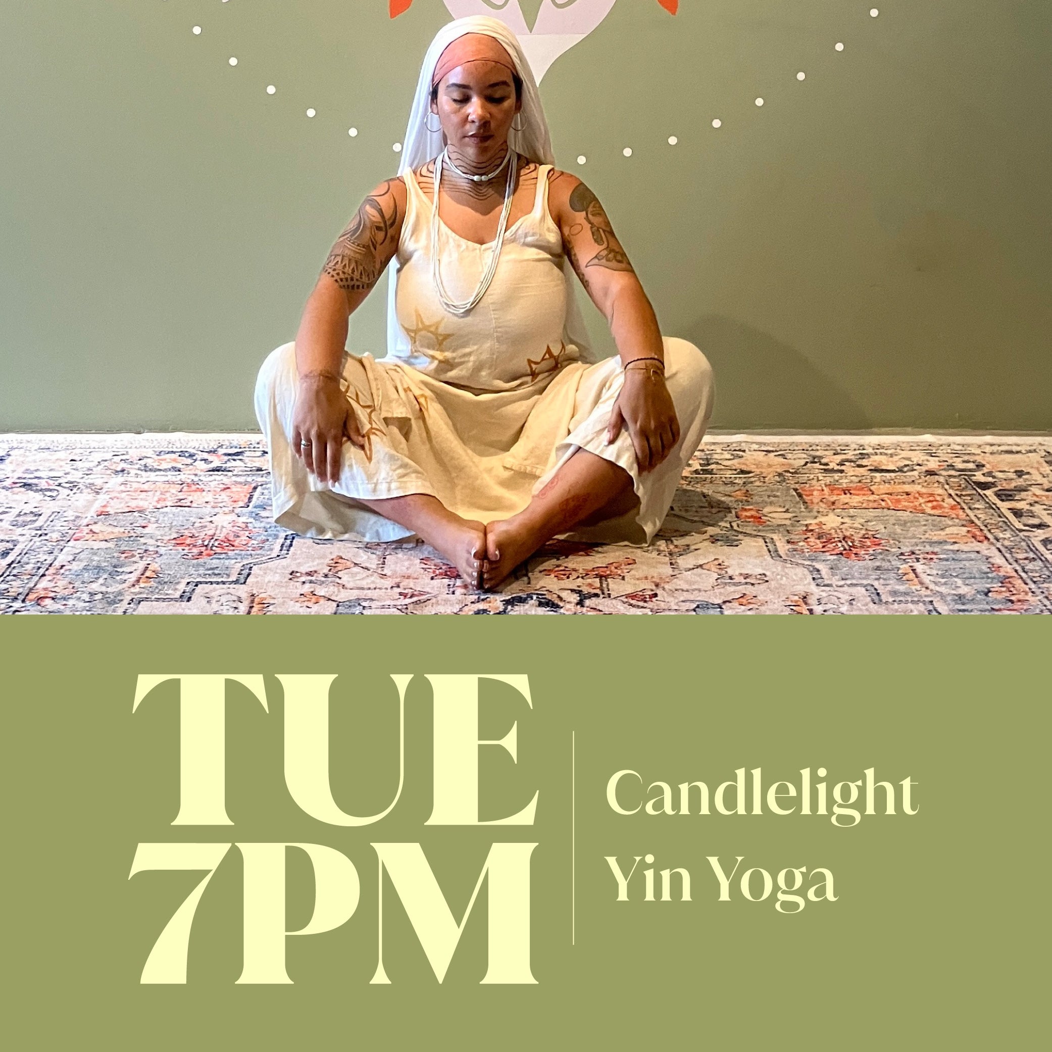 Tuesdays at 7pm: Candlelight Yin Yoga