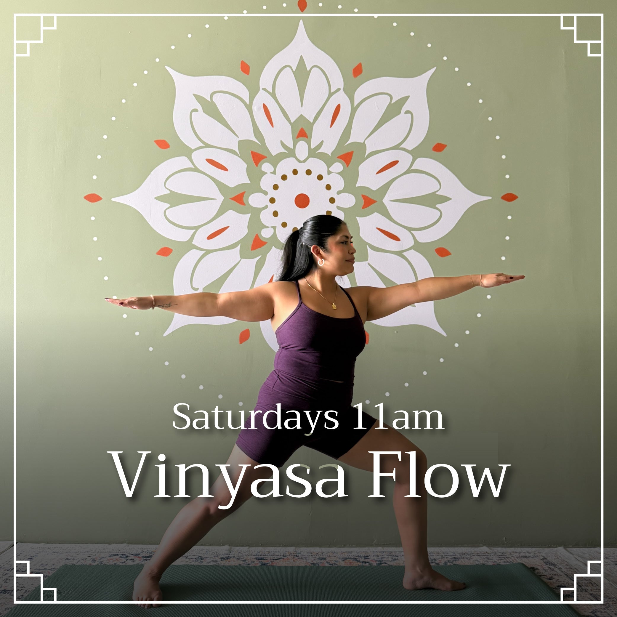 Saturdays at 11am: Vinyasa Flow
