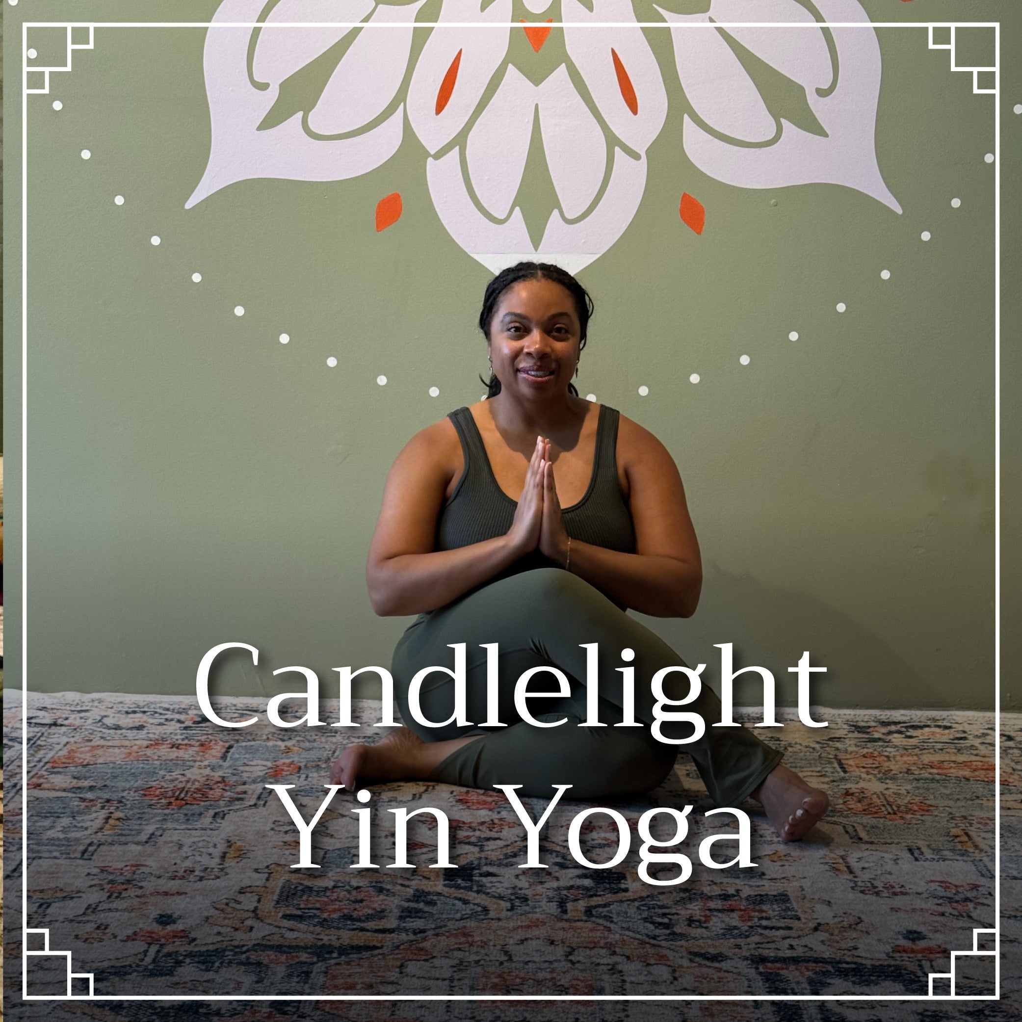 Wednesdays at 6:30pm: Candlelight Yin Yoga