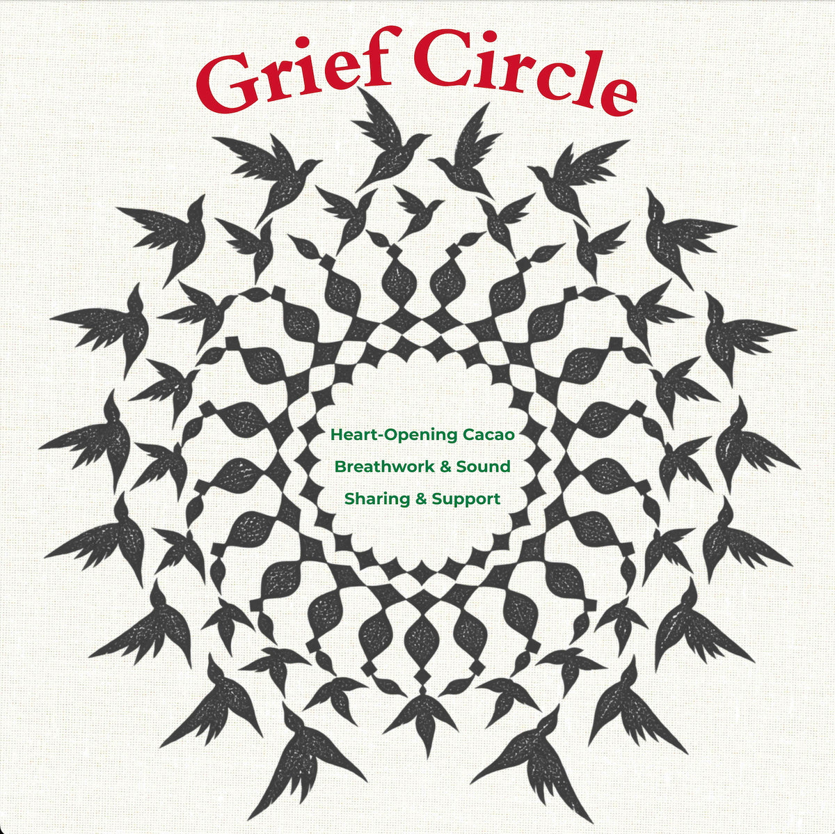 Wednesday, October 7th at 7pm: Community Grief Circle