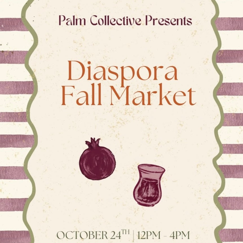 Saturday, October 24th at Noon: Diaspora Marketplace