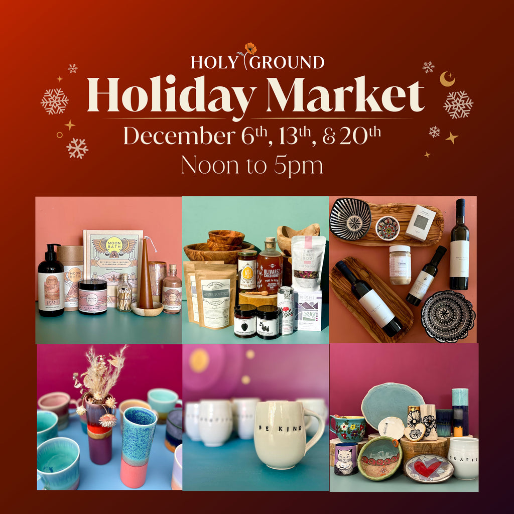Saturday, December 6th, 13th & 20th at 12pm: Holiday Market