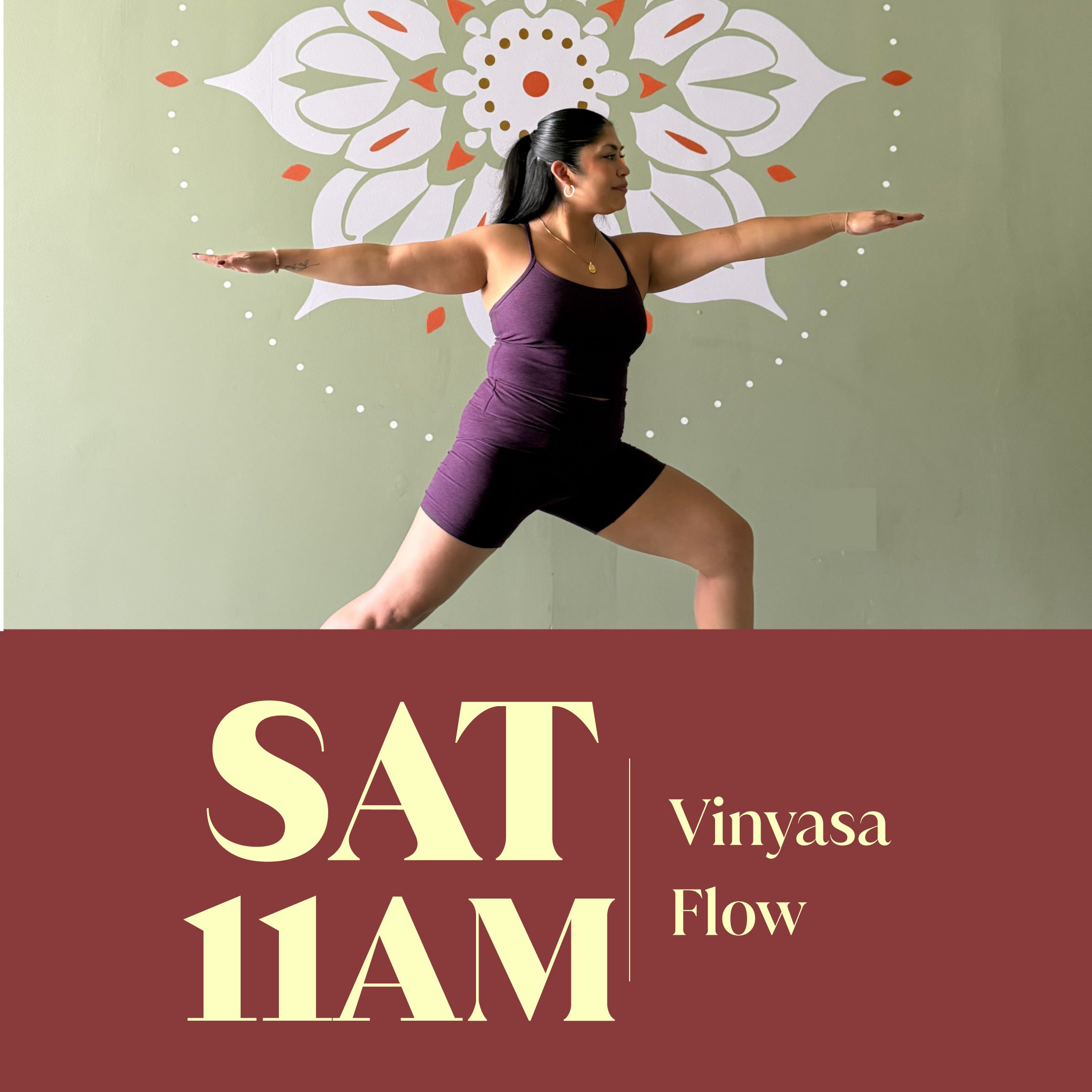 Saturdays at 11am: Vinyasa Flow