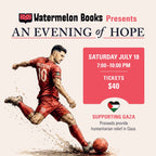 Saturday, July 18th at 7pm: An Evening of Hope